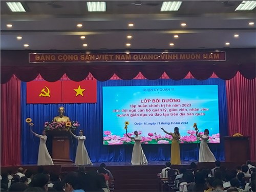 KHAI MẠC
LỚP BỒI DƯỠNG CHÍNH TRỊ HÈ NĂM 2023
Từ ngày 11/8/2023 đến ngày 18/8/2023